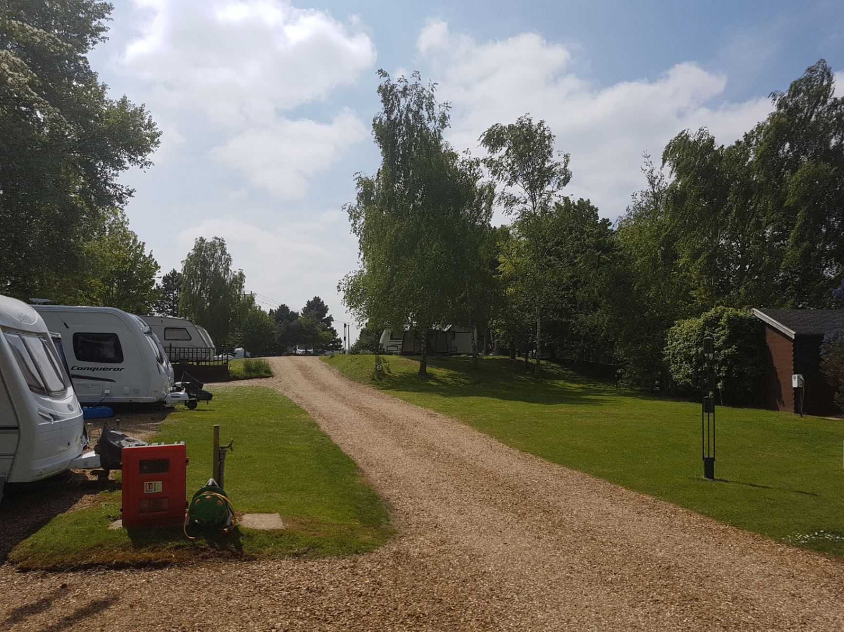 Modern facilities and amenities for caravan guests